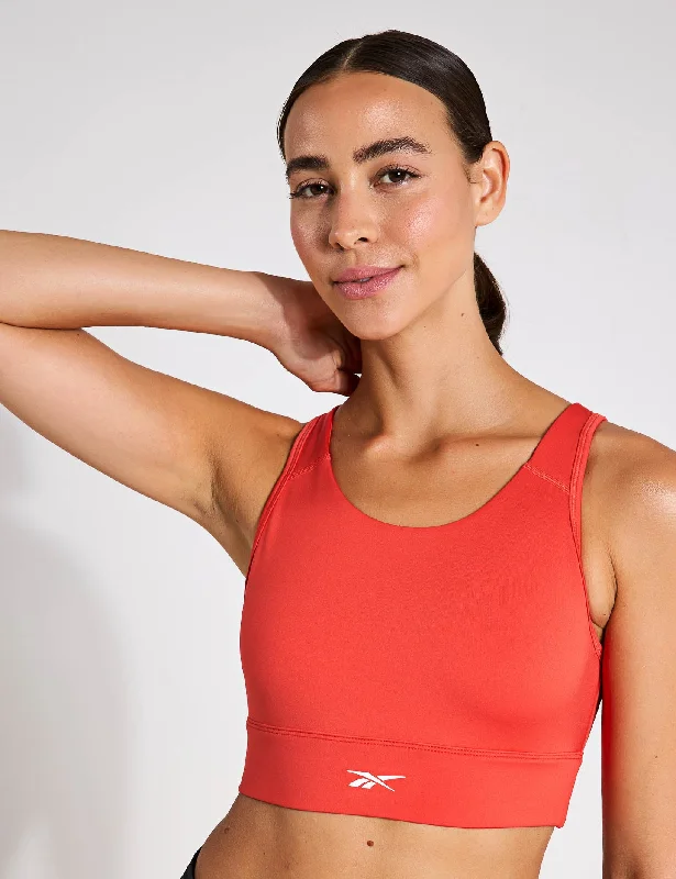 ID Train High-Support Bra - Dynamic Red