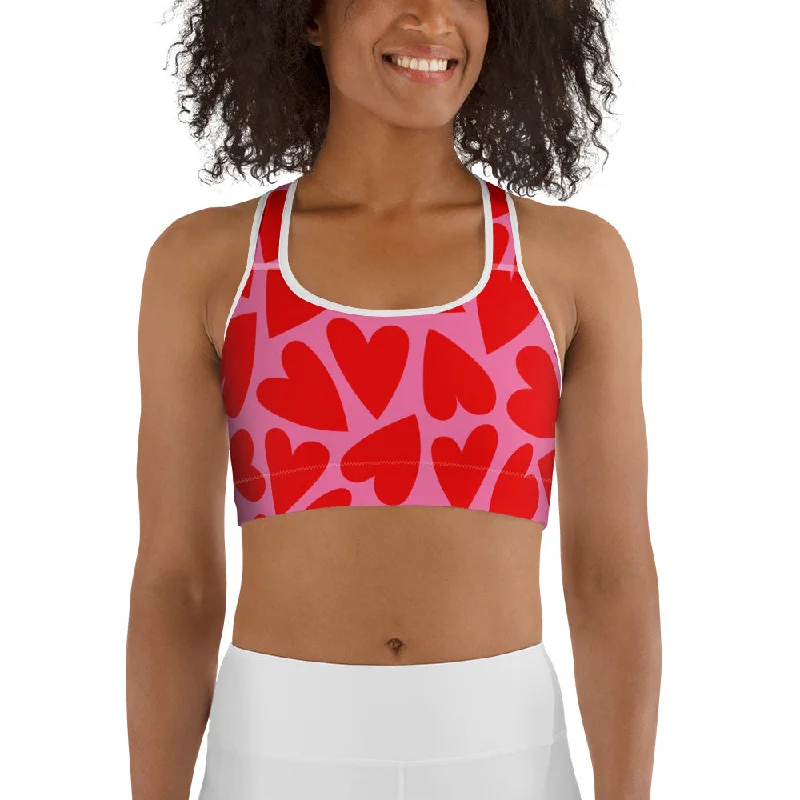 Heart Overload Sports Bra