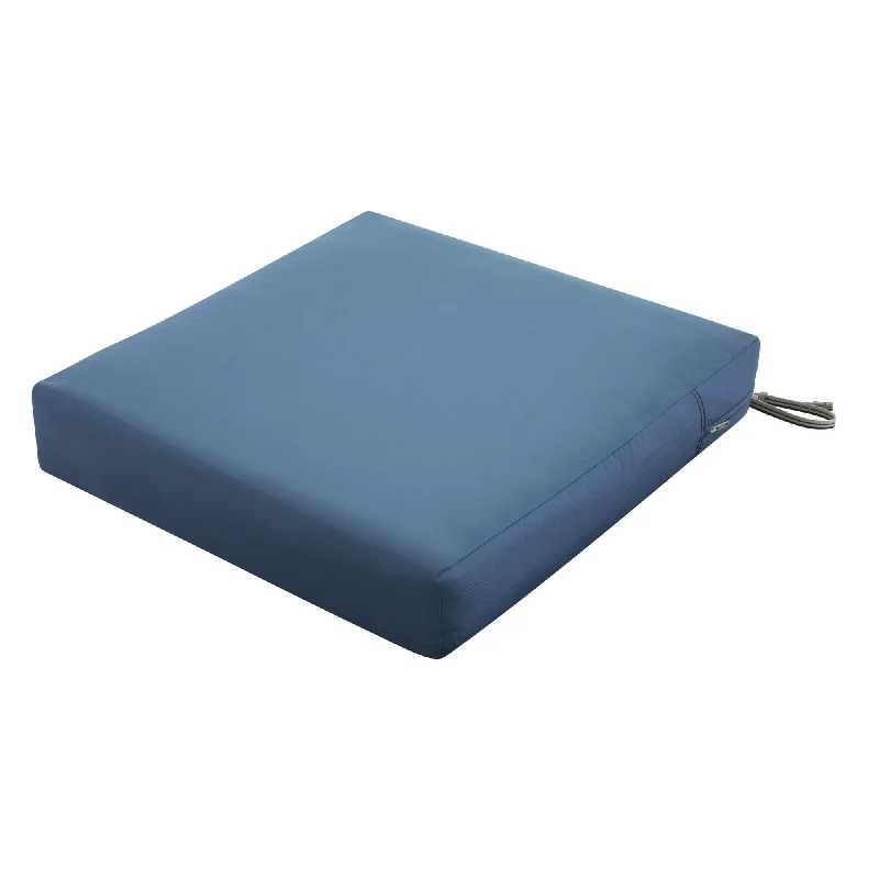 25" x 25" Square Outdoor Seating Cushion with Water-Resistant Material