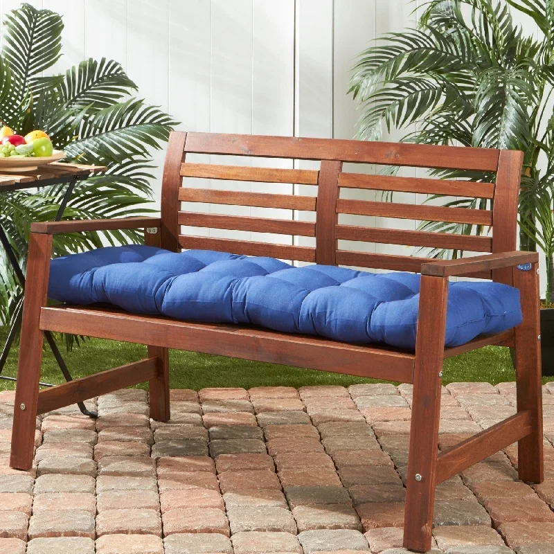 51-inch Outdoor Marine Blue Bench Cushion (Cushion Only)