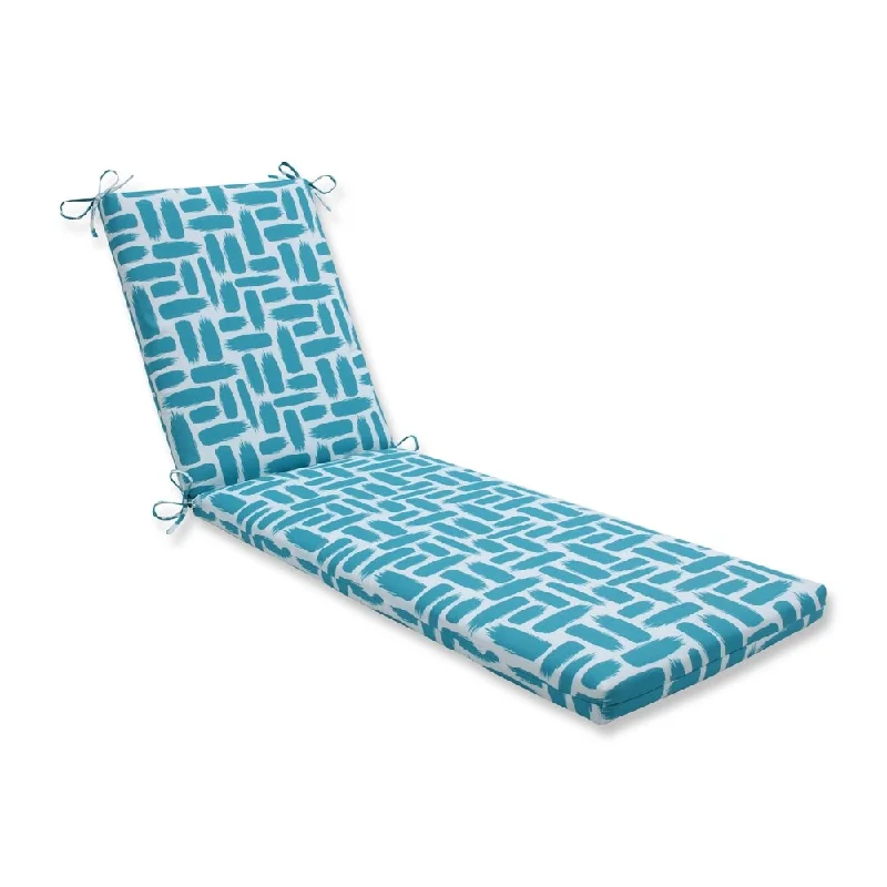 Baja Turquoise Chaise Lounge Cushion 80x23x3