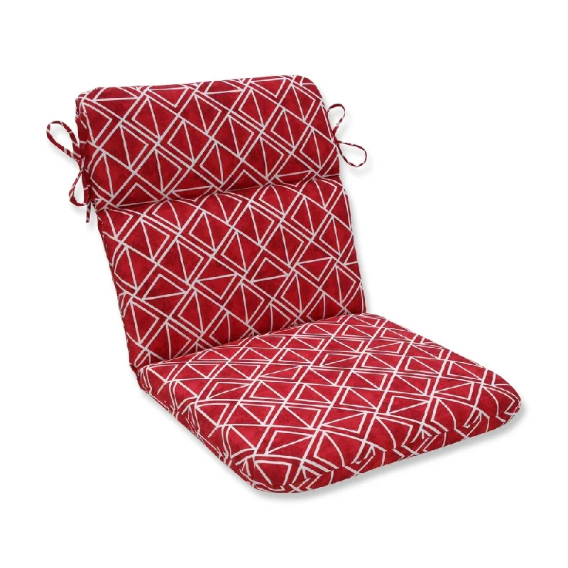 Boulder Bay Geometric Rounded Corners Chair Cushion by Havenside Home