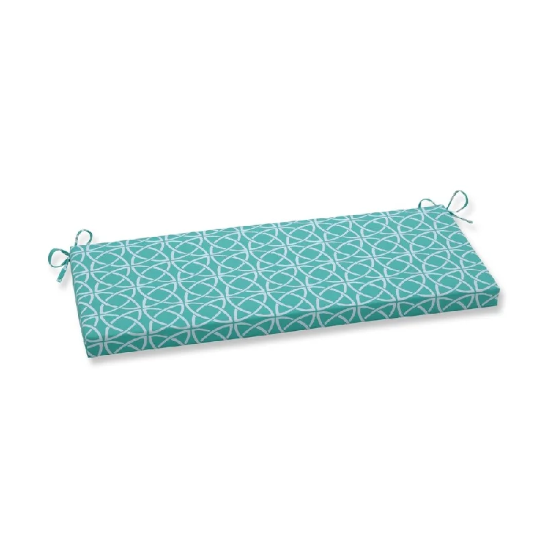 Catamaran Tile Aqua Bench Cushion