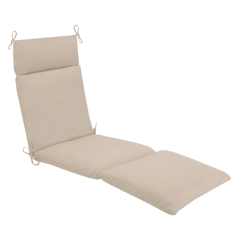 Chaise Cushion 21.5 x 72 x 4 - Tan