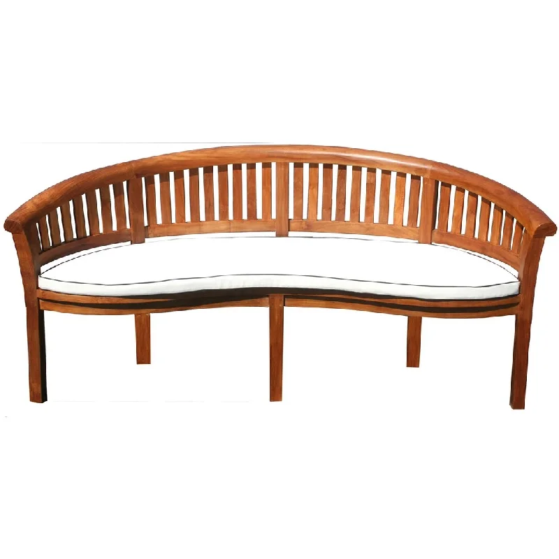 Chic Teak Cushion for Triple Peanut Bench - Only Fits Our Brand Bench (Model AK24T)