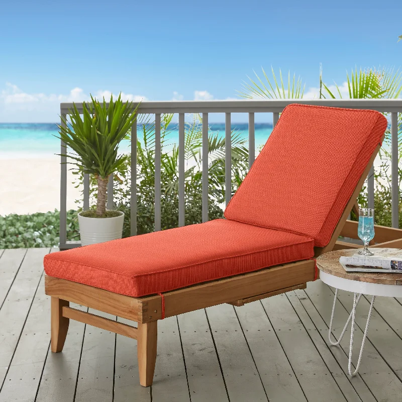 Coral Corded Indoor/ Outdoor Hinged Cushion