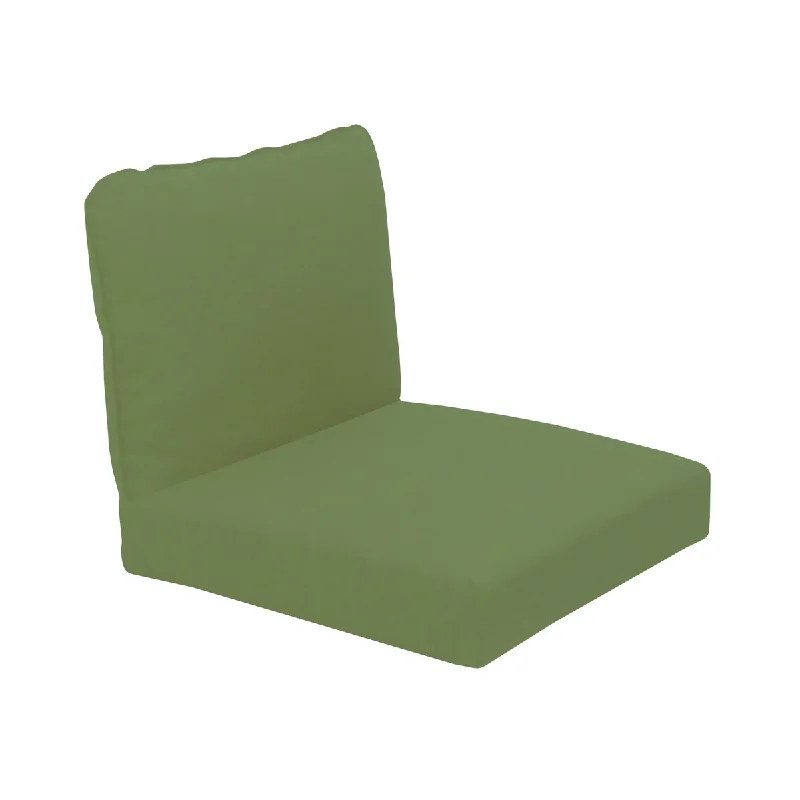 Deep Seating Cushion Set (Seat/Back)- Green