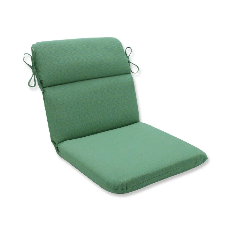 Dupione Paradise Rounded Corners Chair Cushion