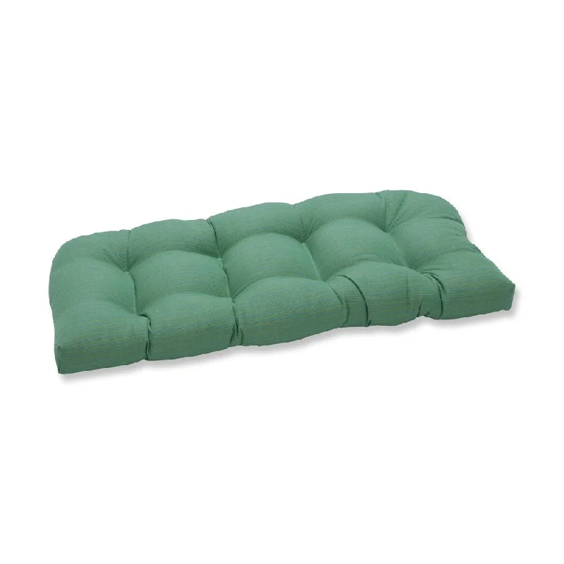 Dupione Paradise Wicker Loveseat Cushion