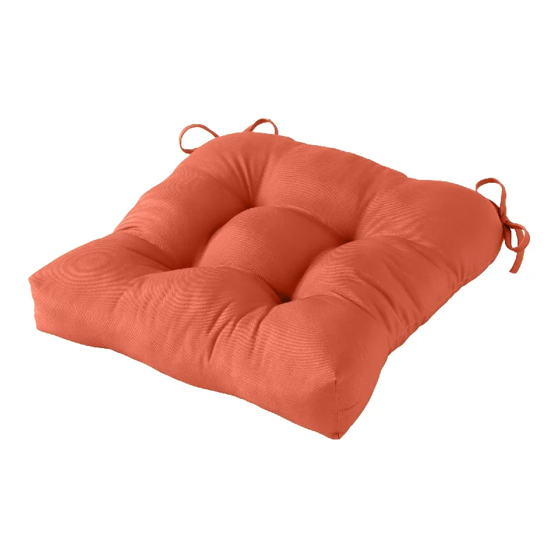 Outdoor Rust Tufted 20-in. Seat Cushion by Greendale Home Fashions