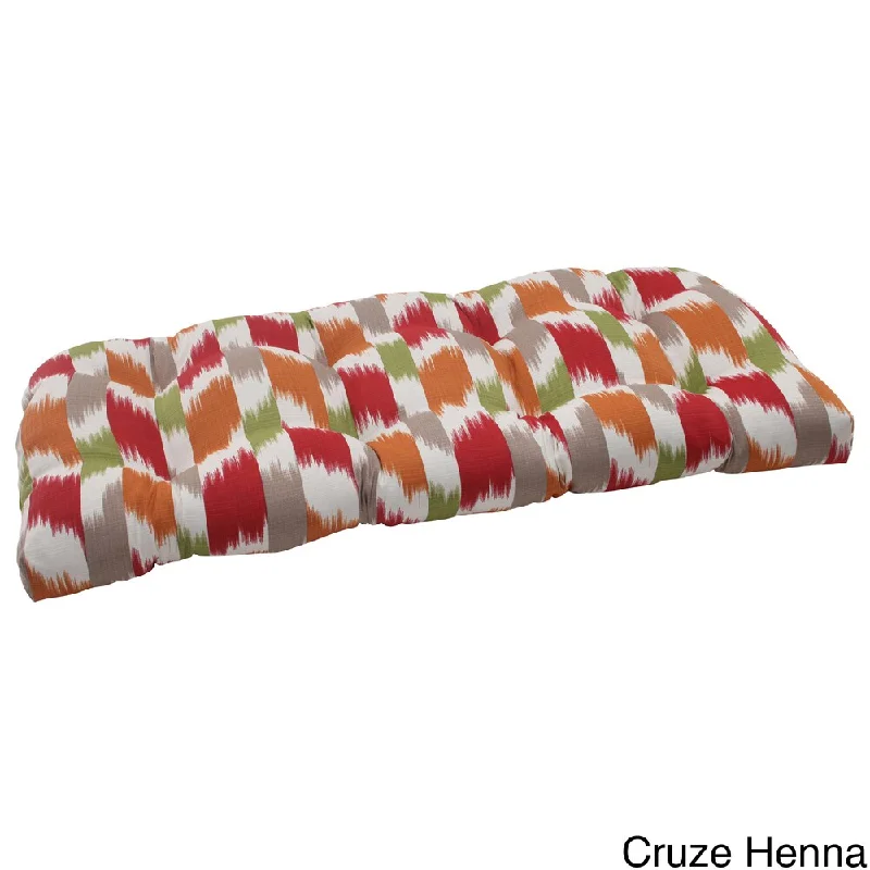 Pillow Perfect Outdoor 'Cruze' Wicker Loveseat Cushion