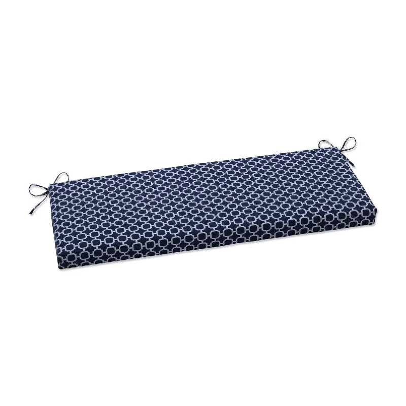 Pillow Perfect Outdoor Hockley Deep Sea Bench Cushion - 18 X 45 X 3 - 18 X 45 X 3