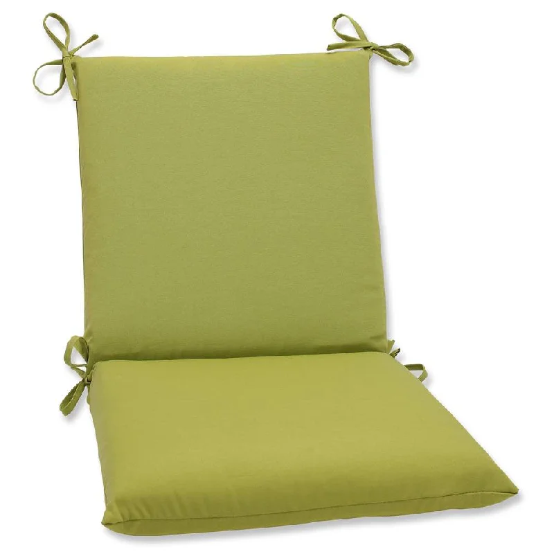 Pillow Perfect Outdoor/ Indoor Fresco Pear Squared Corners Chair Cushion