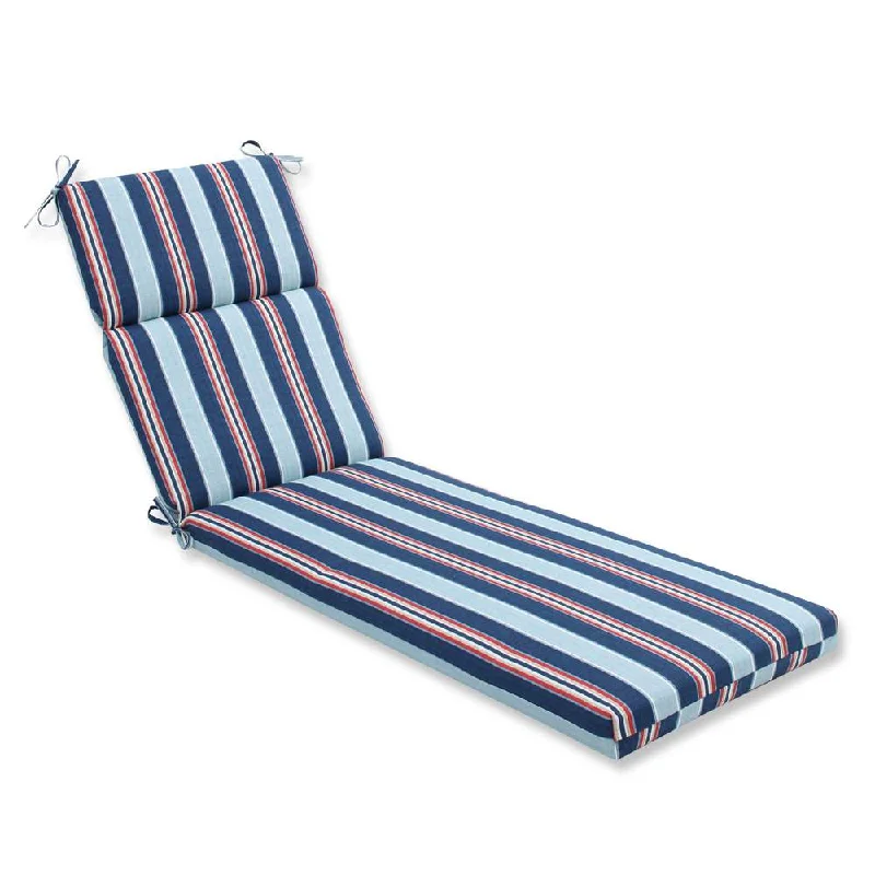 Pillow Perfect Outdoor/ Indoor Kingston Stripe Arbor Chaise Lounge Cushion