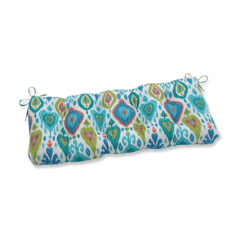 Pillow Perfect Outdoor Paso Caribe 44" Blown Bench Cushion - 18 X 44 X 5 - 18 X 44 X 5