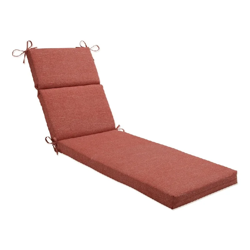 Pillow Perfect Outdoor Tory Sunset Chaise Lounge Cushion - 72.5 X 21 X 3 - 72.5 X 21 X 3