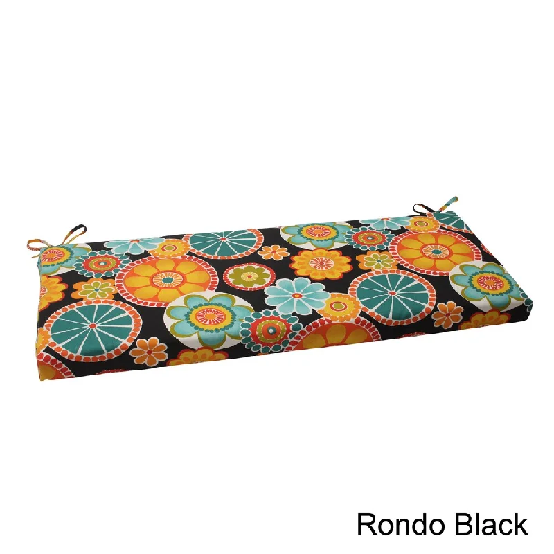 Pillow Perfect Rondo Polyester Outdoor Bench Cushion