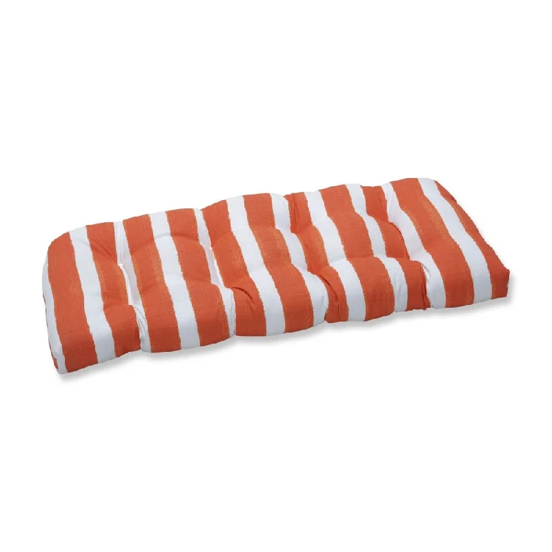 Porch & Den Lakeview Abstract Cabana Stripe Loveseat Cushion