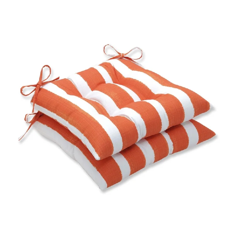 Porch & Den Lakeview Abstract Cabana Stripe Seat Cushion (Set of 2)