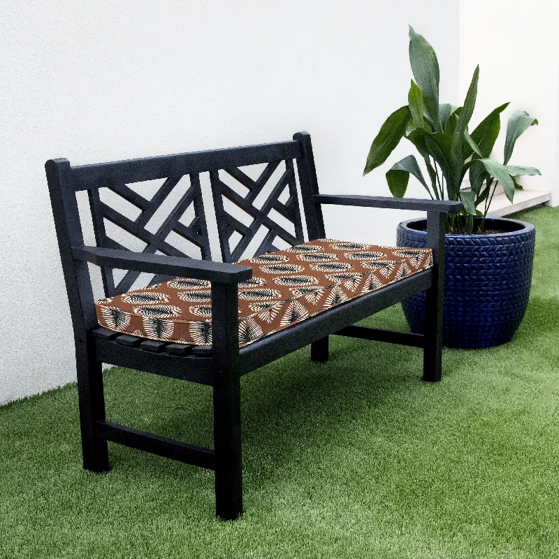 Sorra Home Hayden Sunstone Indoor/Outdoor Corded Bench Cushion