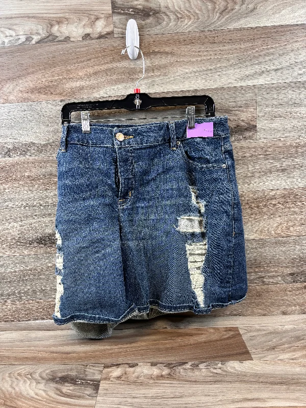 Blue Denim Shorts Lane Bryant, Size 20