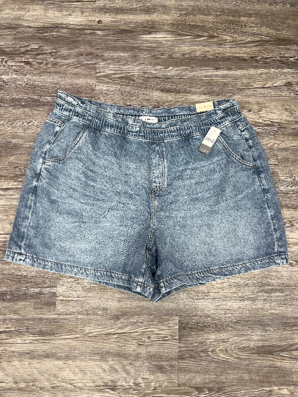 Blue Denim Shorts Lane Bryant, Size 20