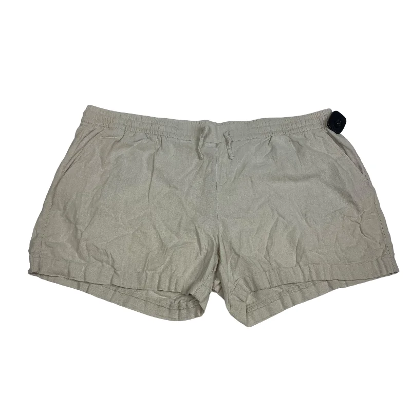 Cream Shorts Old Navy, Size Xxl